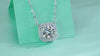 1Flower Love - A Fashionable And Luxurious Diamond Jewelry Pendant Set With 1-carat Moissan Diamond S925 Sterling Silver And Platinum Plating Prohibit Tk Sales