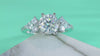 1Luxury Fashion Diamond Ring Moissanite Silver Ring Prohibit Tk Sales