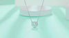 1Love Of Time - A Fashionable And Luxurious Diamond Jewelry Piece Set With 2-carat Moissan Diamond S925 Sterling Silver And Platinum-plated Pendant Prohibit Tk Sales