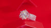 Luxury 5 Carat Moissanite Ring in S925 Silver