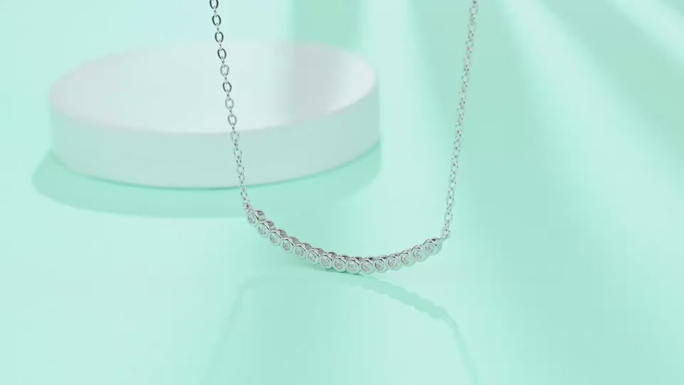1Floating World - Fashionable And Luxurious Diamond Jewelry Pendant Set With Moissanite S925 Sterling Silver And Platinum-plated Prohibit Tk Sales