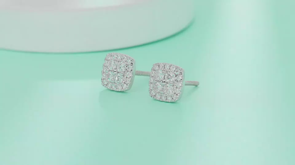 1Fog Sea - Fashionable And Luxurious Diamond Jewelry Set With Moissanite S925 Sterling Silver And Platinum-plated Stud Earrings Prohibit Tk Sales