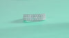 1Multi-row Diamond Ring Luxury Fashion Set Moissanite Silver Ring Prohibit Tk Sales