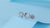 1Classic Six-prong Moissanite Silver Earrings Luxury Fashion Diamond Stud Earrings Prohibit TK Sales