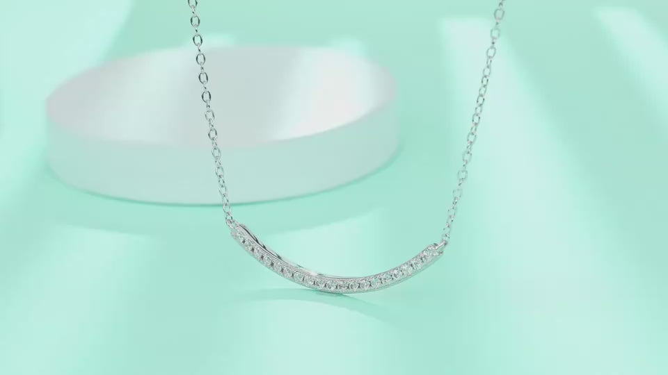 1Joy - A Fashionable And Luxurious Diamond Jewelry Pendant Set With Moissanite S925 Sterling Silver And Platinum Plating Prohibit Tk Sales