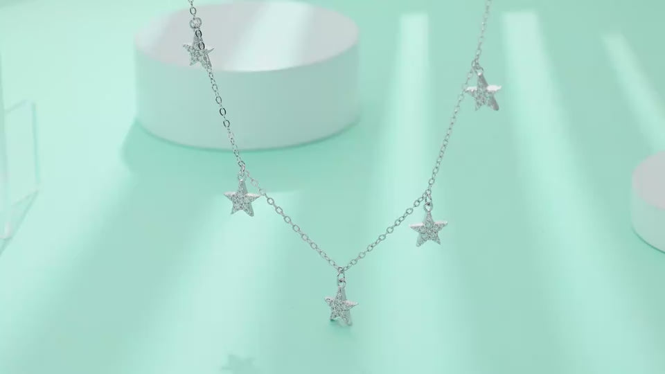 1Star Love - A Fashionable And Luxurious Diamond Jewelry Pendant Set With Moissanite S925 Sterling Silver And Platinum Plating Prohibit Tk Sales