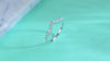 1Crown Diamond Ring Luxury And Stylish Moissanite Silver Ring Prohibit Tk Sales