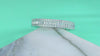 1Arrange The Square Diamond Ring Luxury Fashion Moissanite Silver Ring Prohibit Tk Sales
