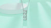 1Round - A Fashionable And Luxurious Diamond Jewelry Pendant Set With 0.5-carat Moissan Diamonds, S925 Sterling Silver And Platinum Plating Prohibit TikTok sales