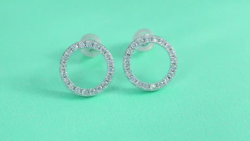 1Explore Diamond Set Moissanite Silver Earrings Luxury Fashion Diamond Earring Stud Earrings Prohibit Tk Sales