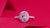 1Audrey Large Diamond Ring Luxury Fashion Set Moissanite Silver Ring Prohibit Tk Sales