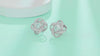 1Hope Beam - A Fashionable And Luxurious Diamond Jewelry Piece Set With Half-carat Moissanite S925 Sterling Silver And Platinum-plated Stud Earrings Prohibit Tk Sales