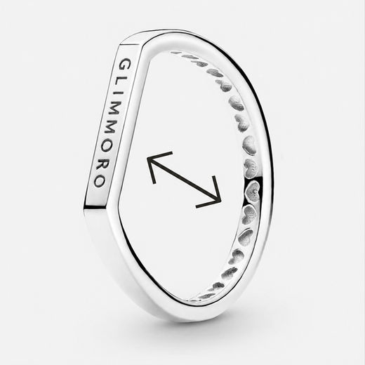 Measure the shortest distance for non-circular rings